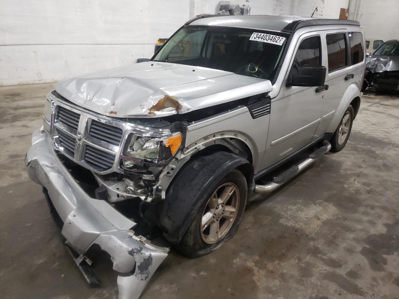 Photo 2 from auction – 2007 DODGE NITRO with VIN 1D8GT28K07W727137