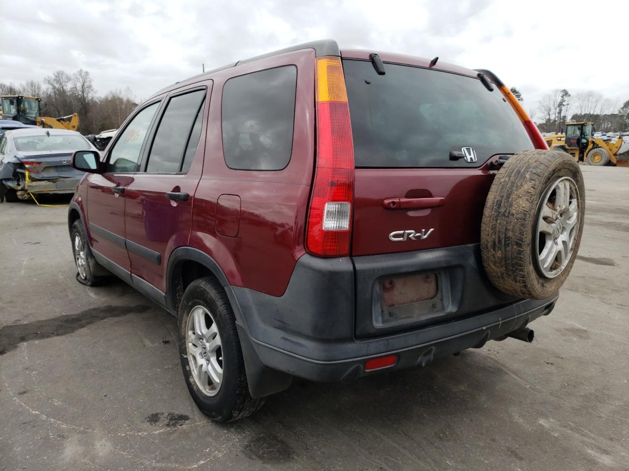 Photo 3 from auction – 2004 HONDA CR-V EX with VIN SHSRD78824U240083