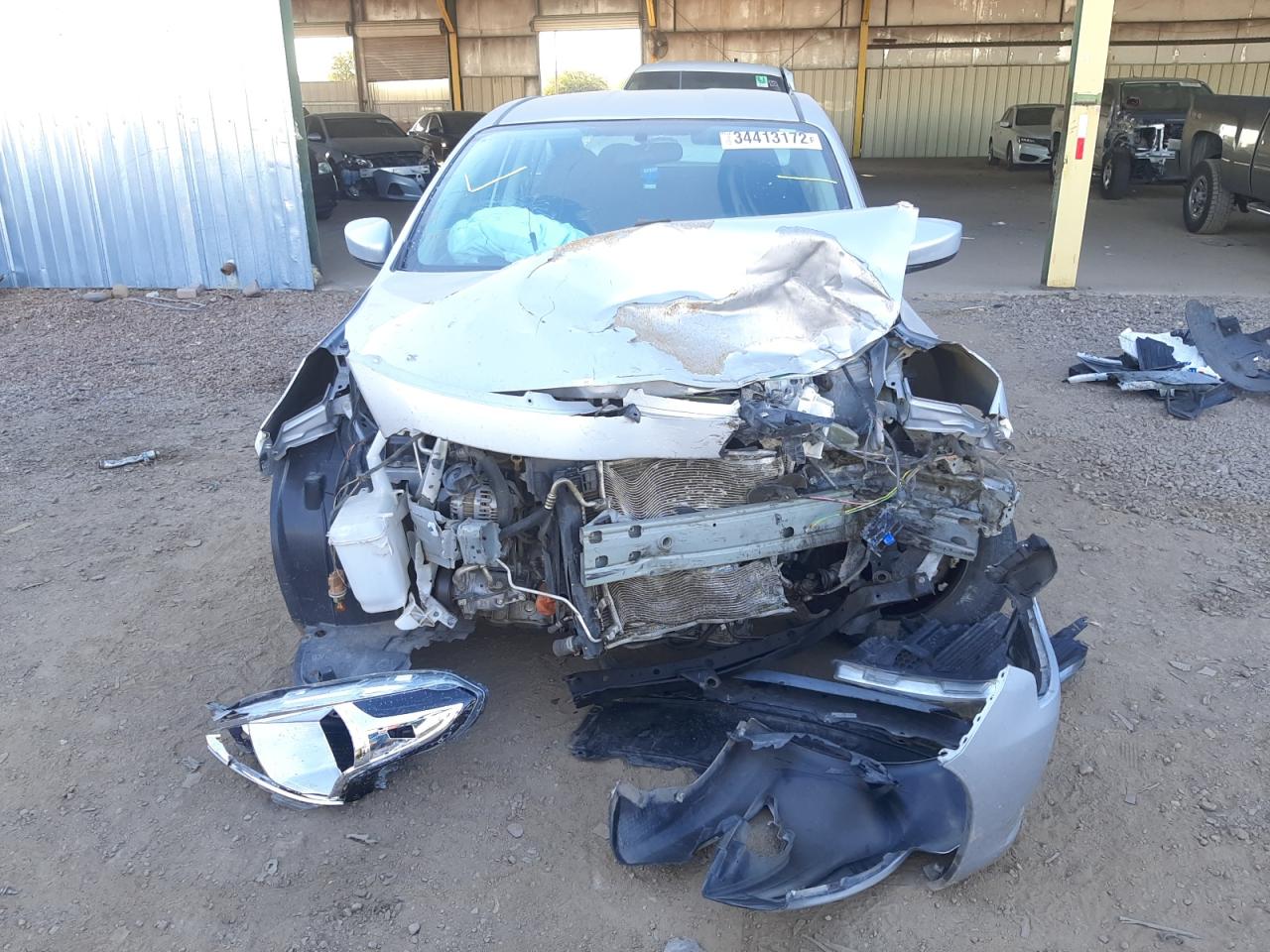Photo 9 from auction – 2019 NISSAN VERSA S with VIN 3N1CN7AP0KL873257