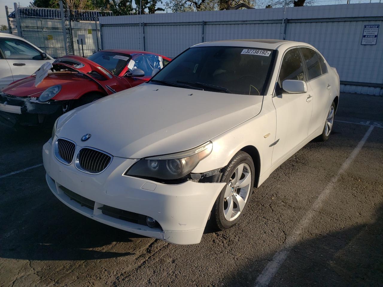 Photo 2 from auction – 2005 BMW 525 I with VIN WBANA53555B861979