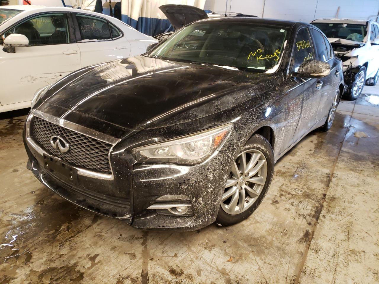 Photo 2 from auction – 2015 INFINITI Q50 BASE with VIN JN1BV7AR7FM403834