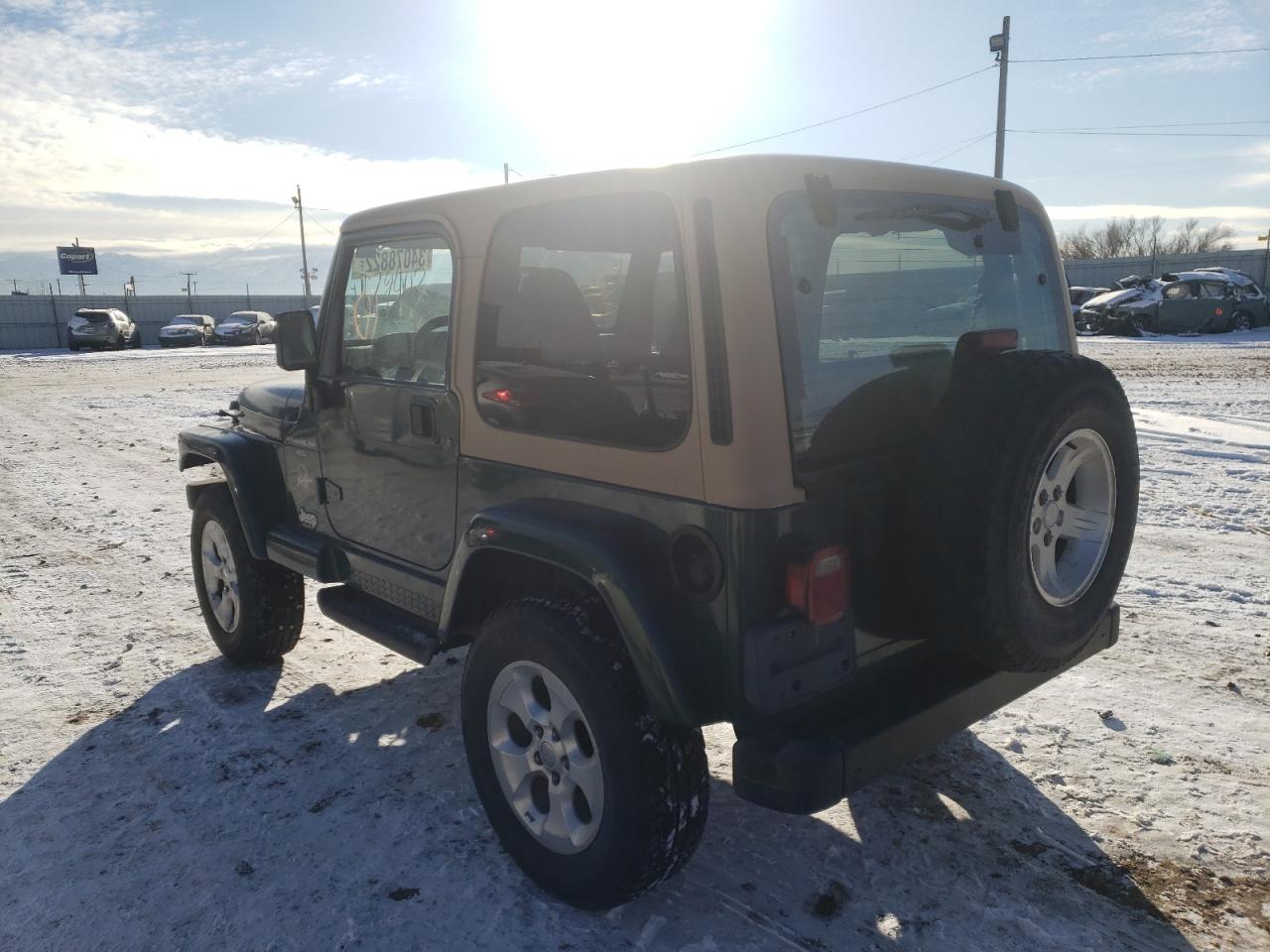 Photo 3 from auction – 2000 JEEP WRANGLER / with VIN 1J4FA59S6YP721669