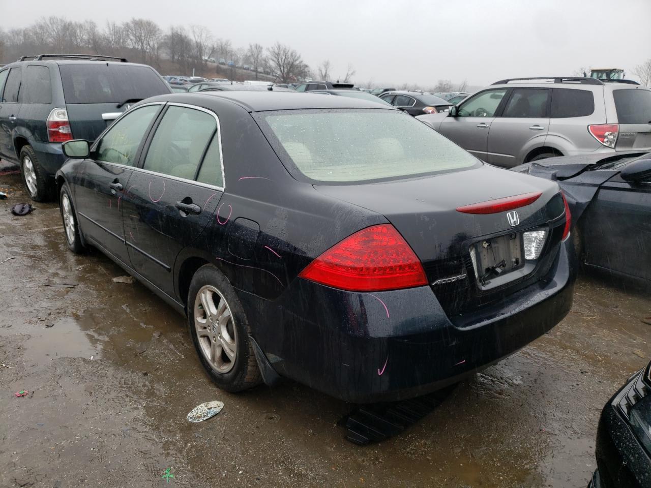 Photo 3 from auction – 2007 HONDA ACCORD SE with VIN JHMCM56307C018571