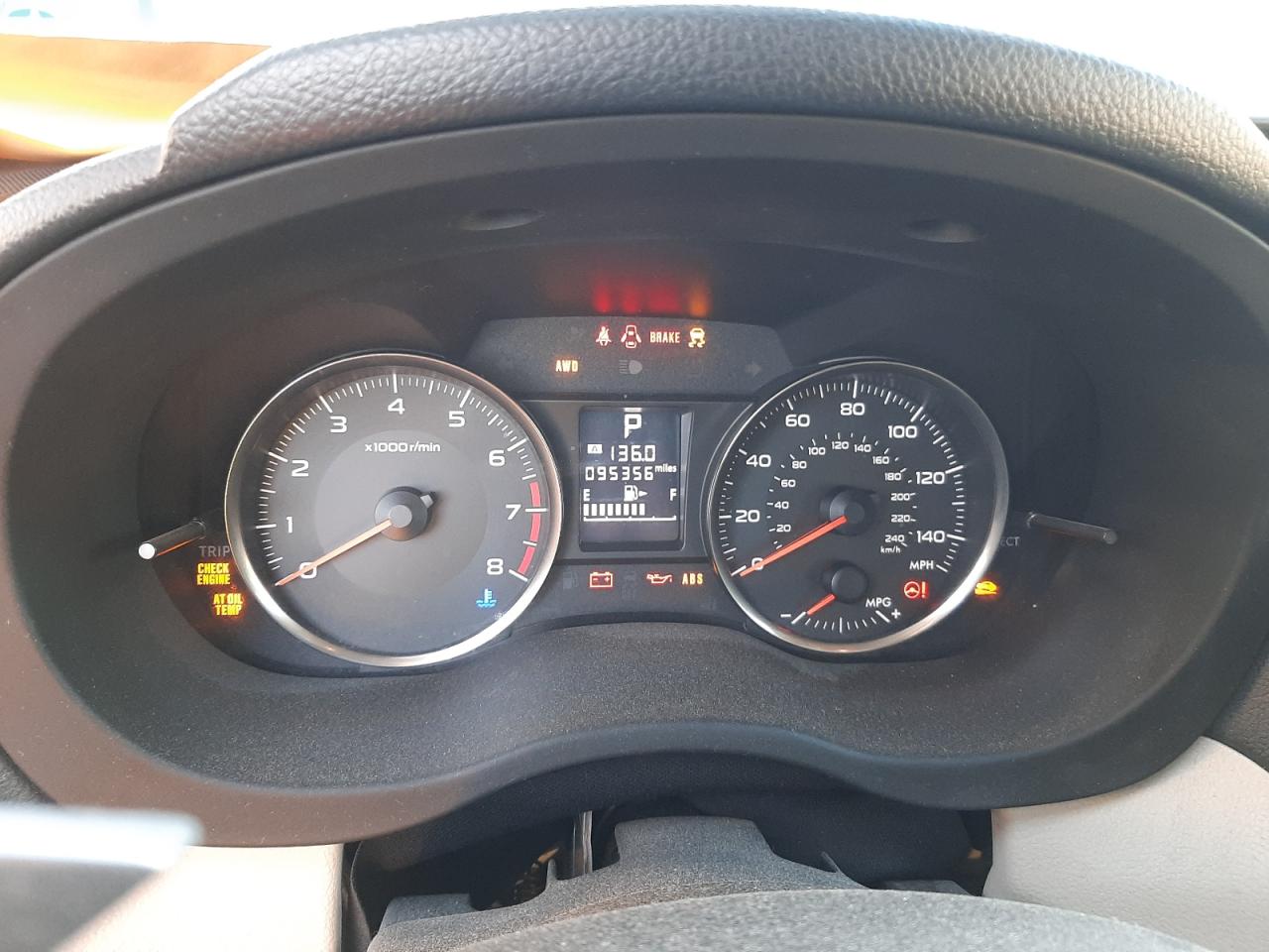 Photo 8 from auction – 2014 SUBARU XV CROSSTR with VIN JF2GPAKC8E8215630