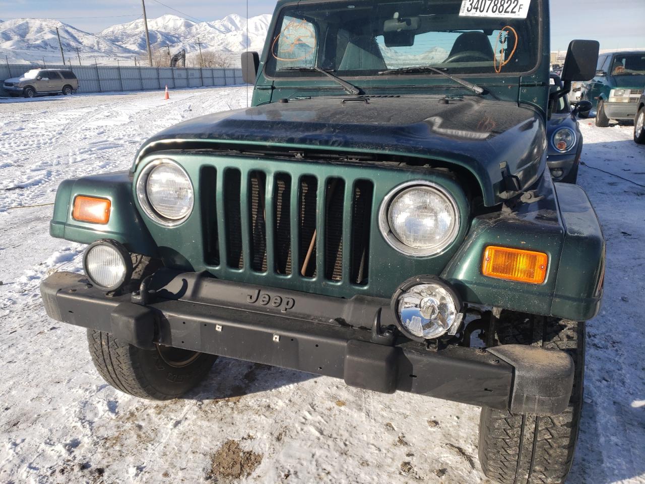 Photo 9 from auction – 2000 JEEP WRANGLER / with VIN 1J4FA59S6YP721669
