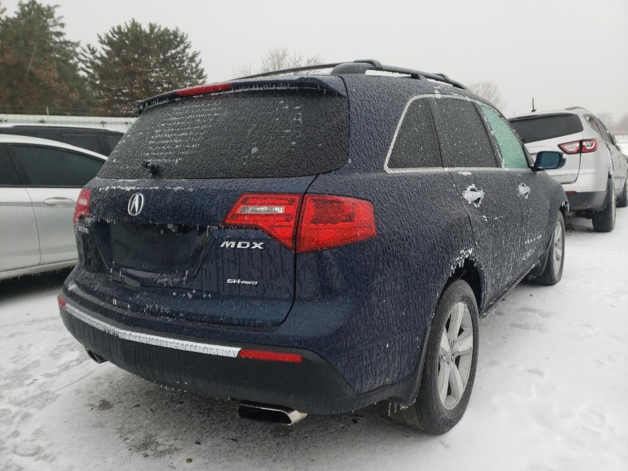 Photo 4 from auction – 2012 ACURA MDX TECHNO with VIN 2HNYD2H31CH515195