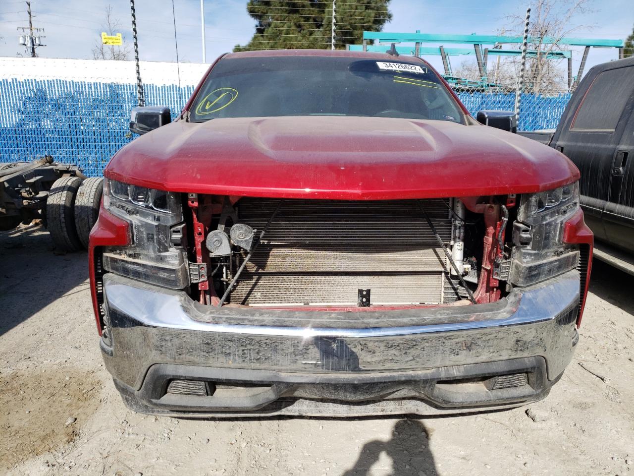 Photo 9 from auction – 2021 CHEVROLET SILVERADO with VIN 3GCPWCED4MG381654
