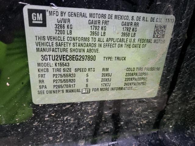 Photo 10 from auction – 2014 GMC SIERRA K15 with VIN 3GTU2VEC8EG297890