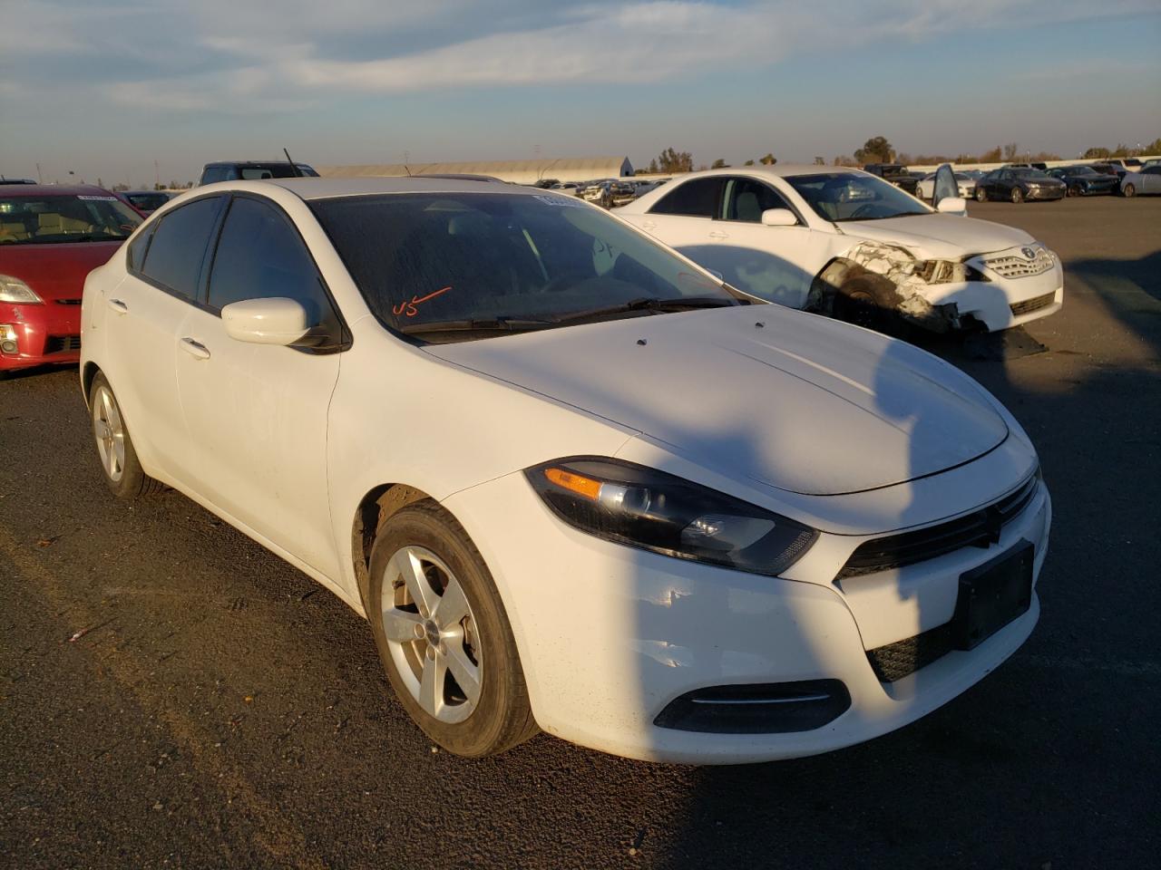 DODGE DART SXT 2016 with VIN 1C3CDFBB6GD629935 - Photo from auction