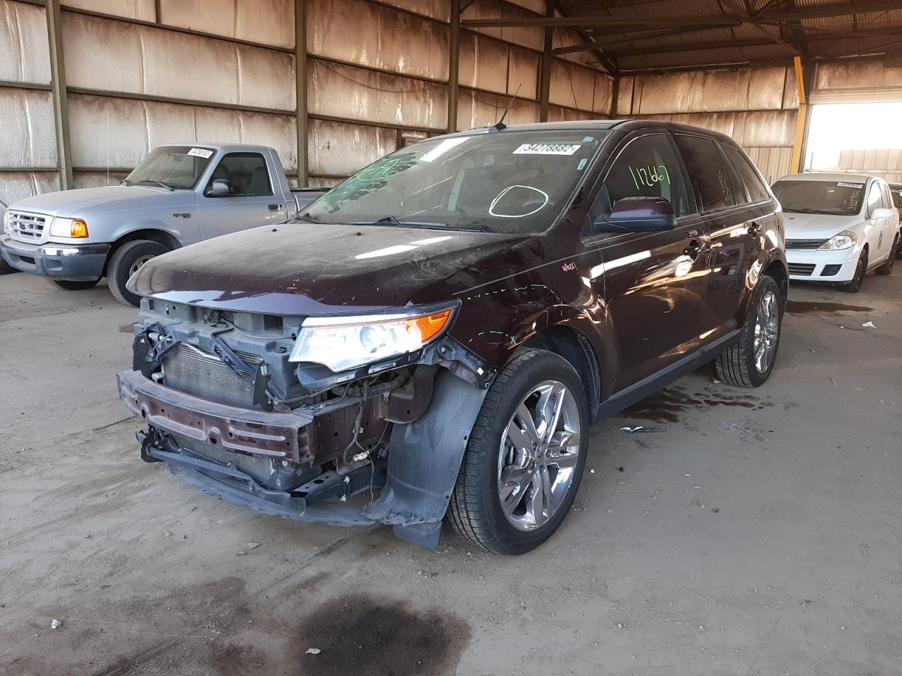 Photo 2 from auction – 2011 FORD EDGE LIMIT with VIN 2FMDK3KC6BBB11475
