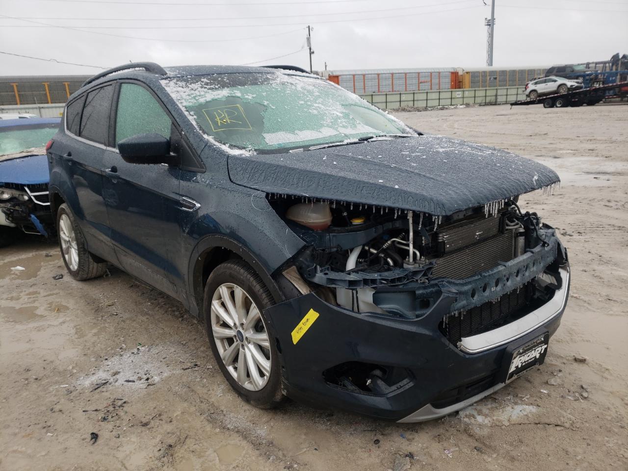 FORD ESCAPE SEL 2019 with VIN 1FMCU9HD2KUA26443 - Photo from auction