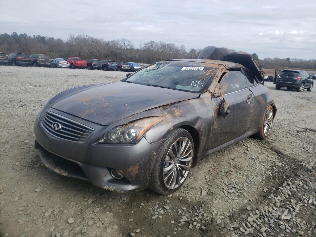 Photo 2 from auction – 2012 INFINITI G37 BASE with VIN JN1CV6FE7CM201110