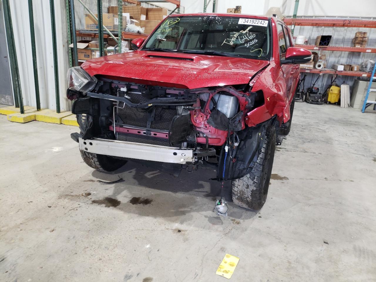 Photo 9 from auction – 2019 TOYOTA 4RUNNER SR with VIN JTEBU5JR8K5711888