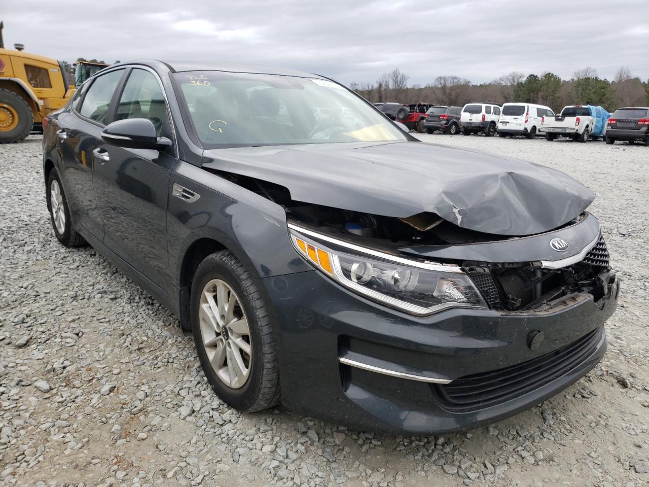 KIA OPTIMA LX 2016 with VIN KNAGT4L34G5091089 - Photo from auction