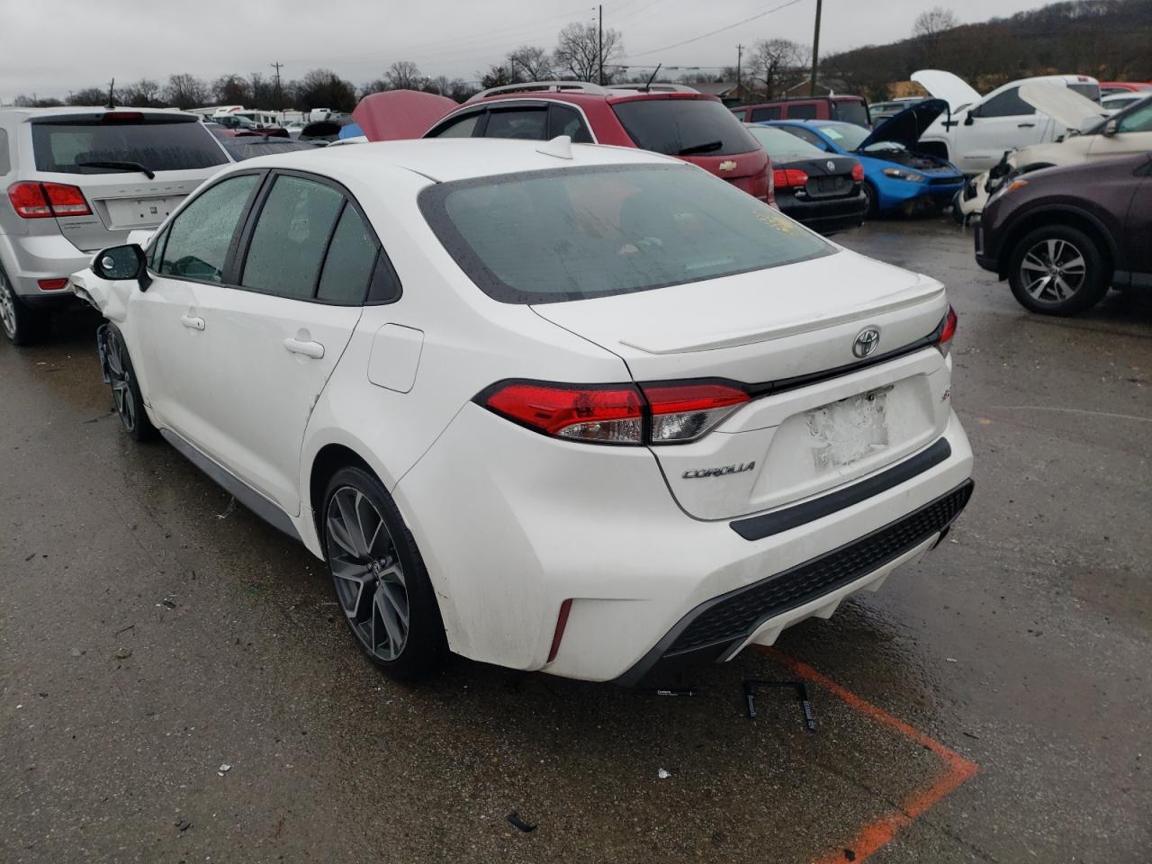 Photo 3 from auction – 2020 TOYOTA COROLLA SE with VIN 5YFS4RCE2LP022648