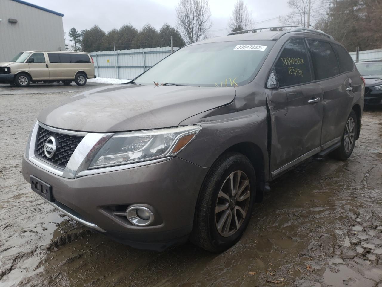 Photo 2 from auction – 2013 NISSAN PATHFINDER with VIN 5N1AR2MM4DC657709