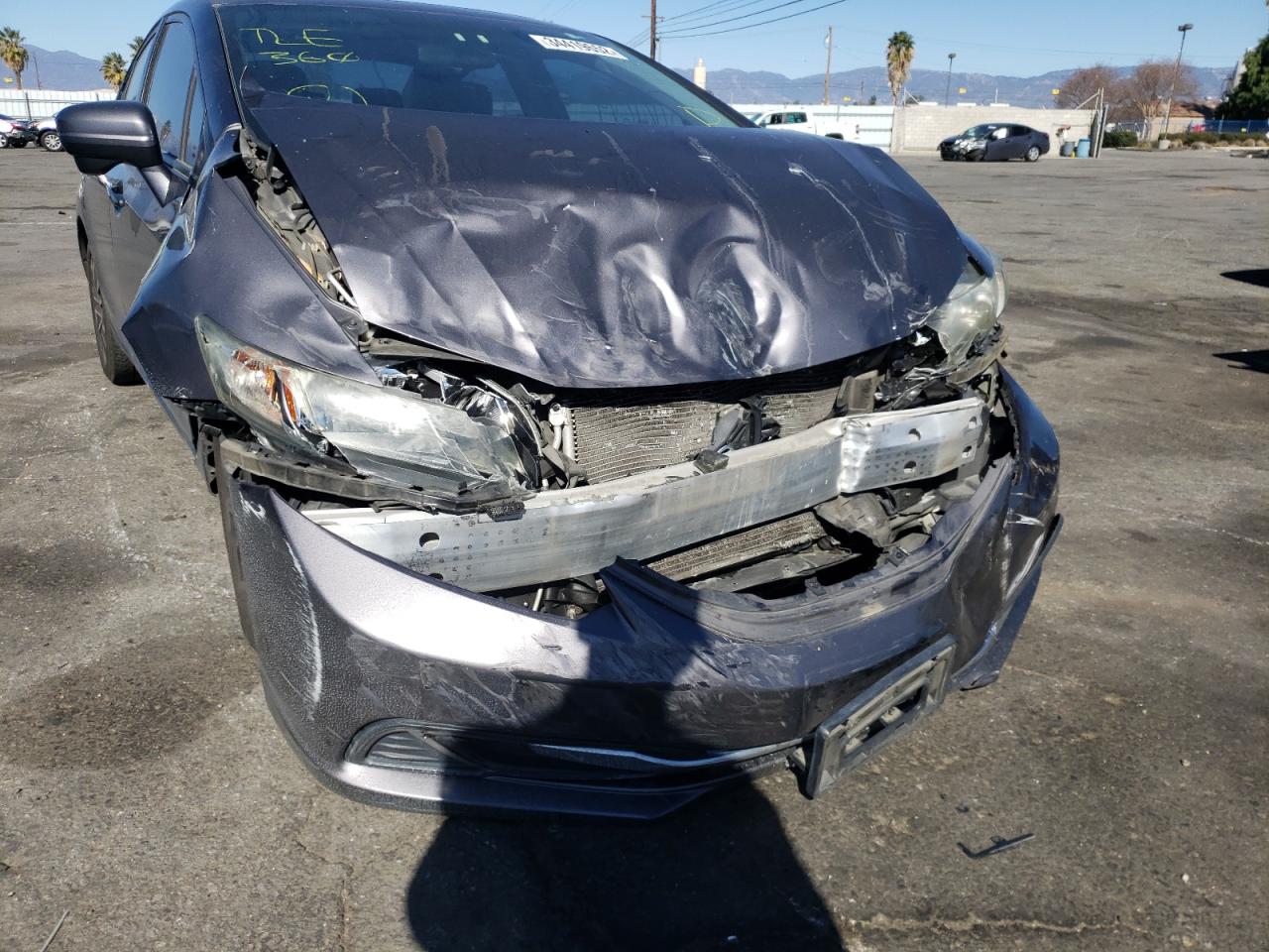 Photo 9 from auction – 2014 HONDA CIVIC EX with VIN 19XFB2F82EE268589