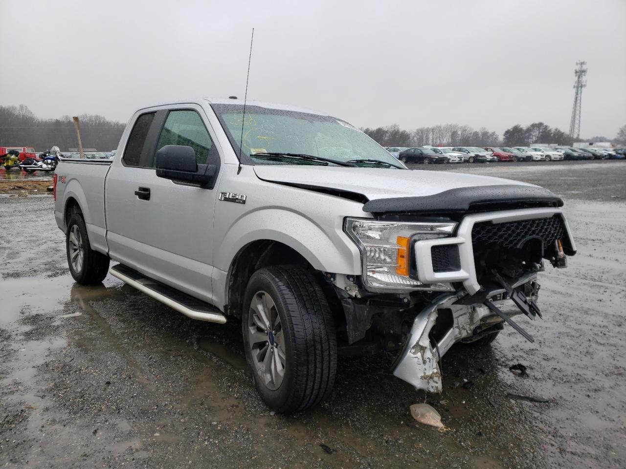 FORD F150 SUPER 2018 with VIN 1FTEX1CP2JKE05766 - Photo from auction