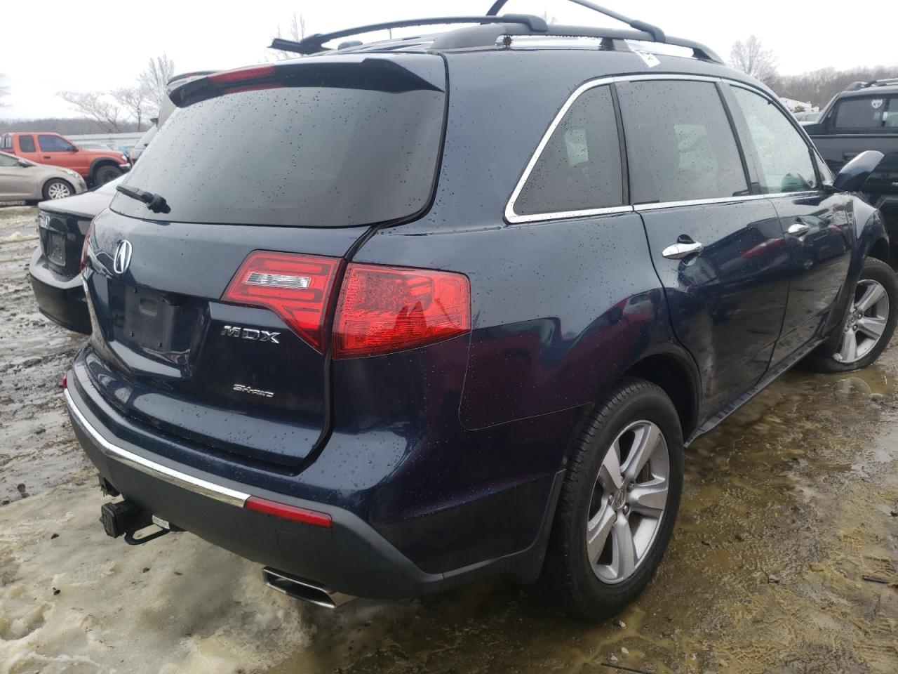 Photo 4 from auction – 2011 ACURA MDX TECHNO with VIN 2HNYD2H63BH547297