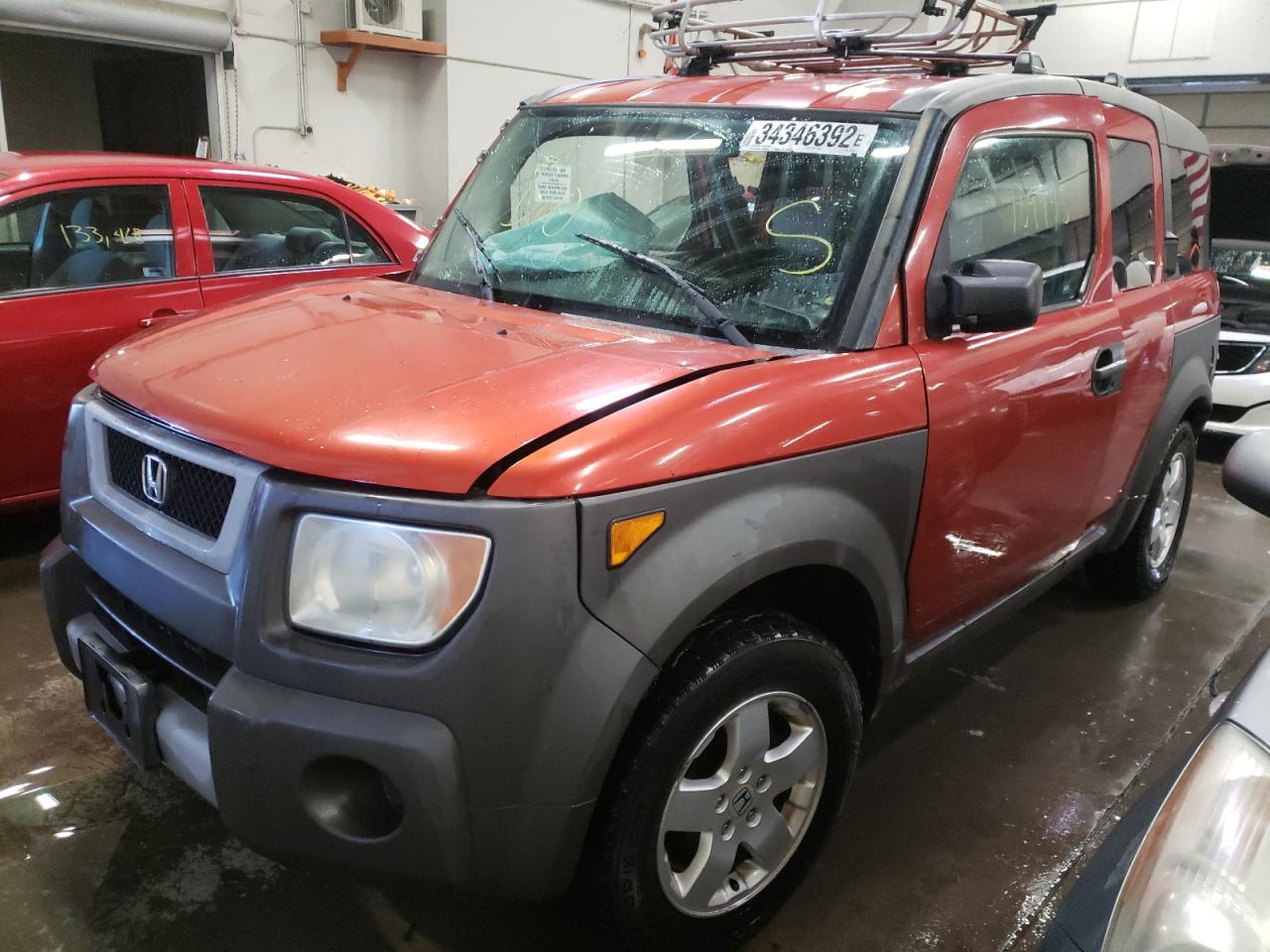 Photo 2 from auction – 2003 HONDA ELEMENT EX with VIN 5J6YH28553L023536