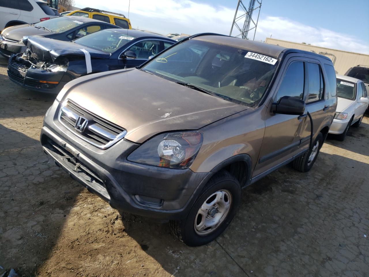 Photo 2 from auction – 2003 HONDA CR-V LX with VIN JHLRD68453C005660