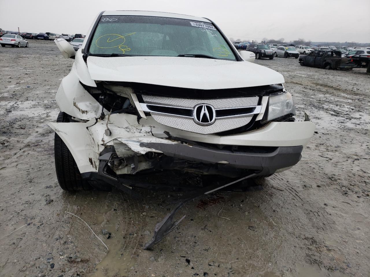 Photo 9 from auction – 2009 ACURA MDX TECHNO with VIN 2HNYD28609H526241