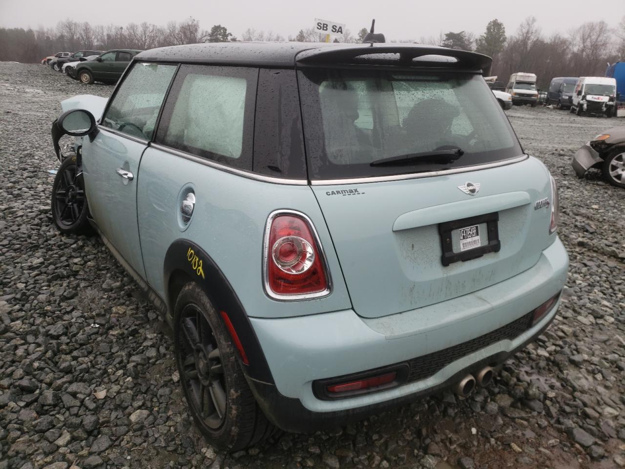 Photo 3 from auction – 2012 MINI COOPER S with VIN WMWSV3C59CTY27997