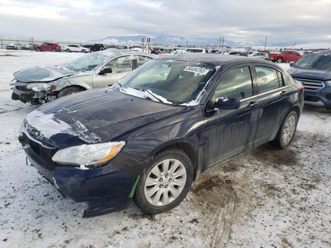 Photo 2 from auction – 2013 CHRYSLER 200 LX with VIN 1C3CCBAG3DN726735