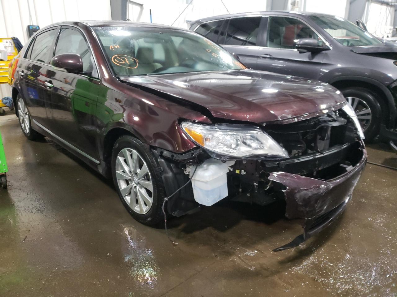 TOYOTA AVALON BAS 2012 with VIN 4T1BK3DB7CU457705 - Photo from auction