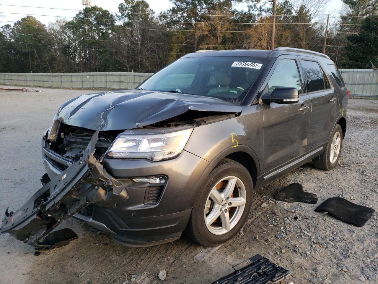 Photo 2 from auction – 2018 FORD EXPLORER X with VIN 1FM5K7D87JGA33848