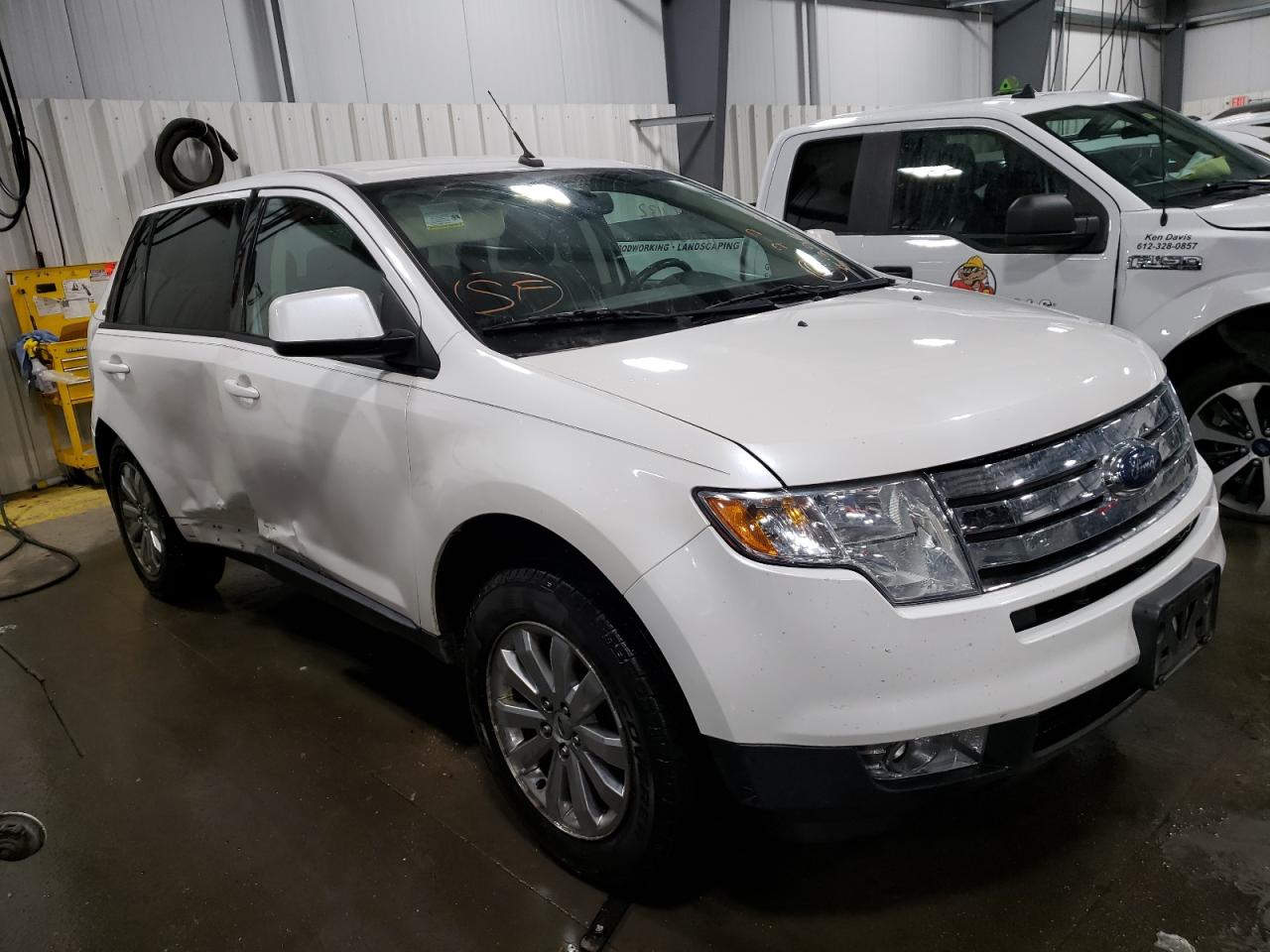 FORD EDGE SEL 2010 with VIN 2FMDK3JC9ABA01990 - Photo from auction