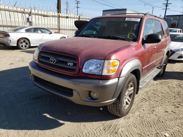 Photo 2 from auction – 2004 TOYOTA SEQUOIA SR with VIN 5TDZT34A44S213992