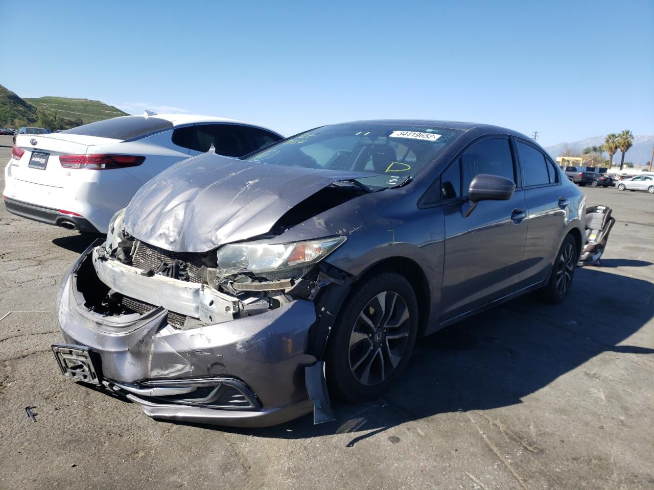 Photo 2 from auction – 2014 HONDA CIVIC EX with VIN 19XFB2F82EE268589