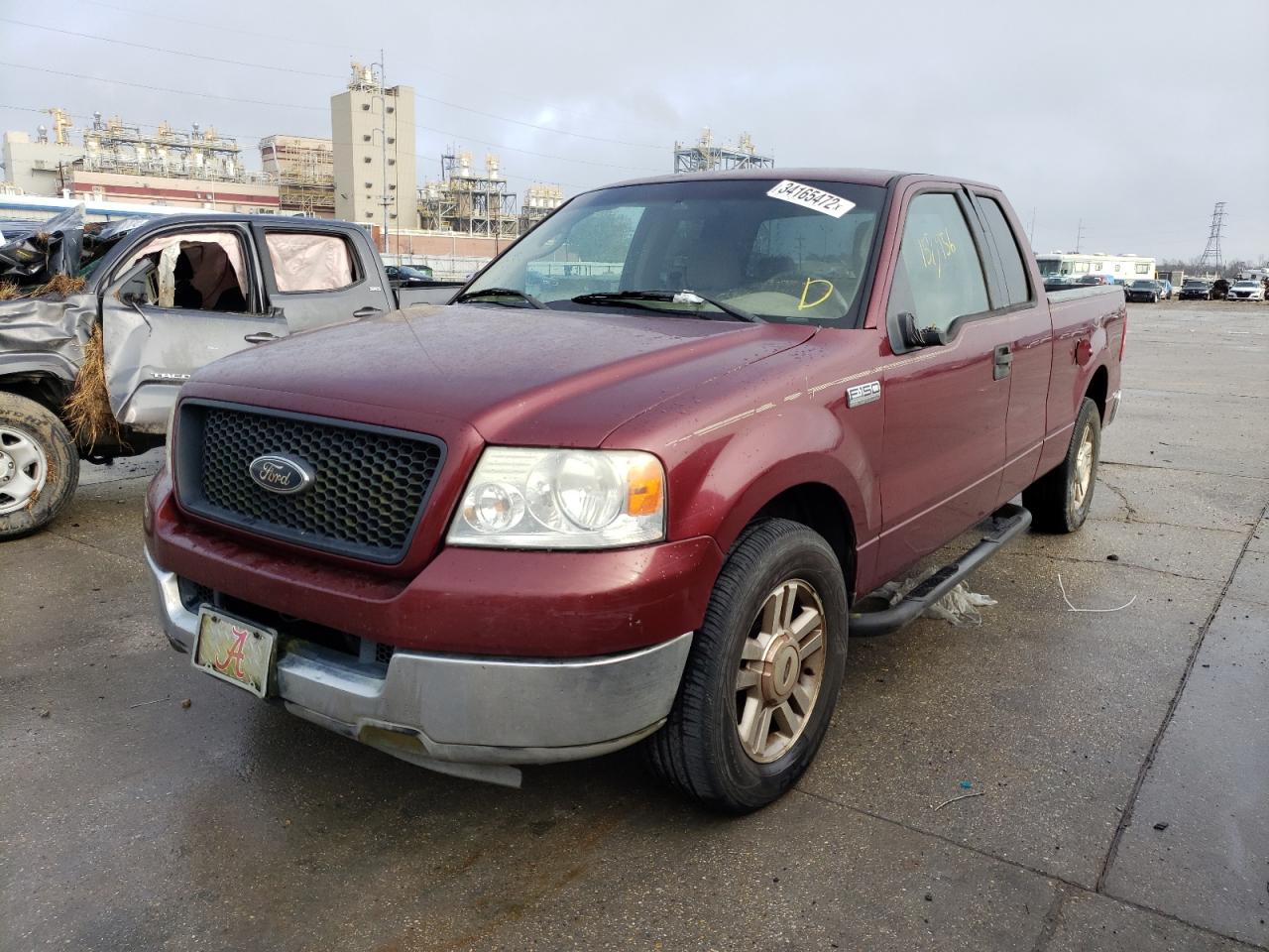 Photo 2 from auction – 2004 FORD F150 with VIN 1FTPX12514NC03044