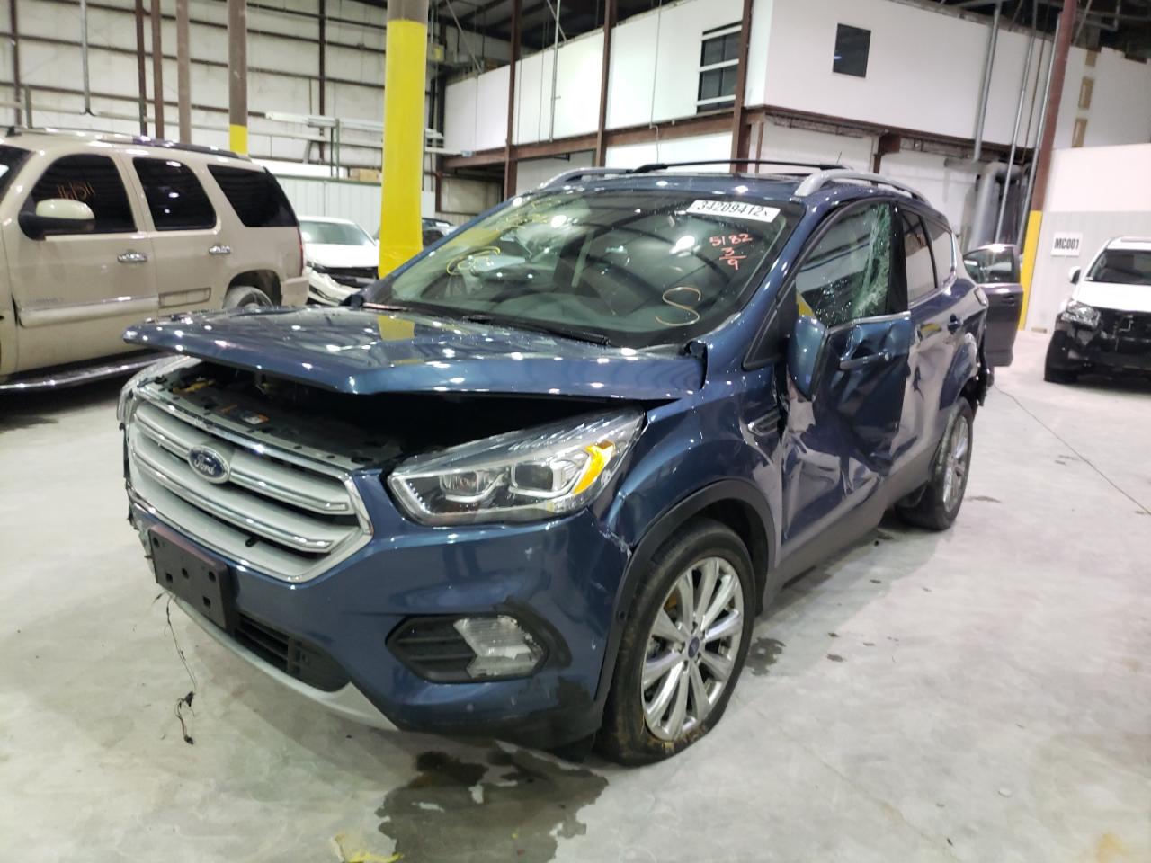 Photo 2 from auction – 2018 FORD ESCAPE TIT with VIN 1FMCU0J91JUC85182