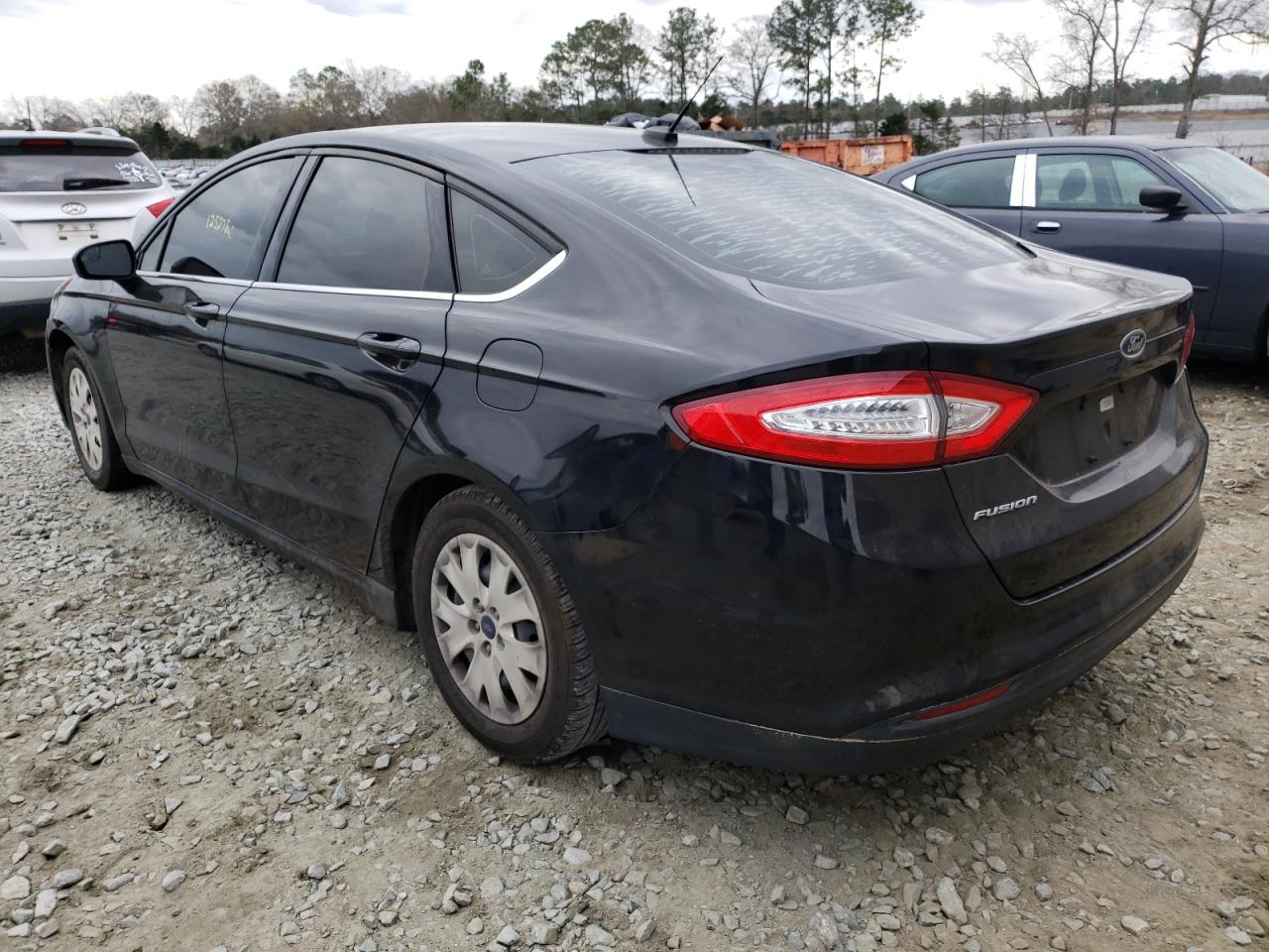 Photo 3 from auction – 2014 FORD FUSION S with VIN 3FA6P0G70ER359435