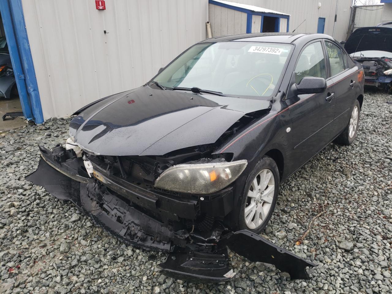 Photo 2 from auction – 2008 MAZDA 3 I with VIN JM1BK32F581825219