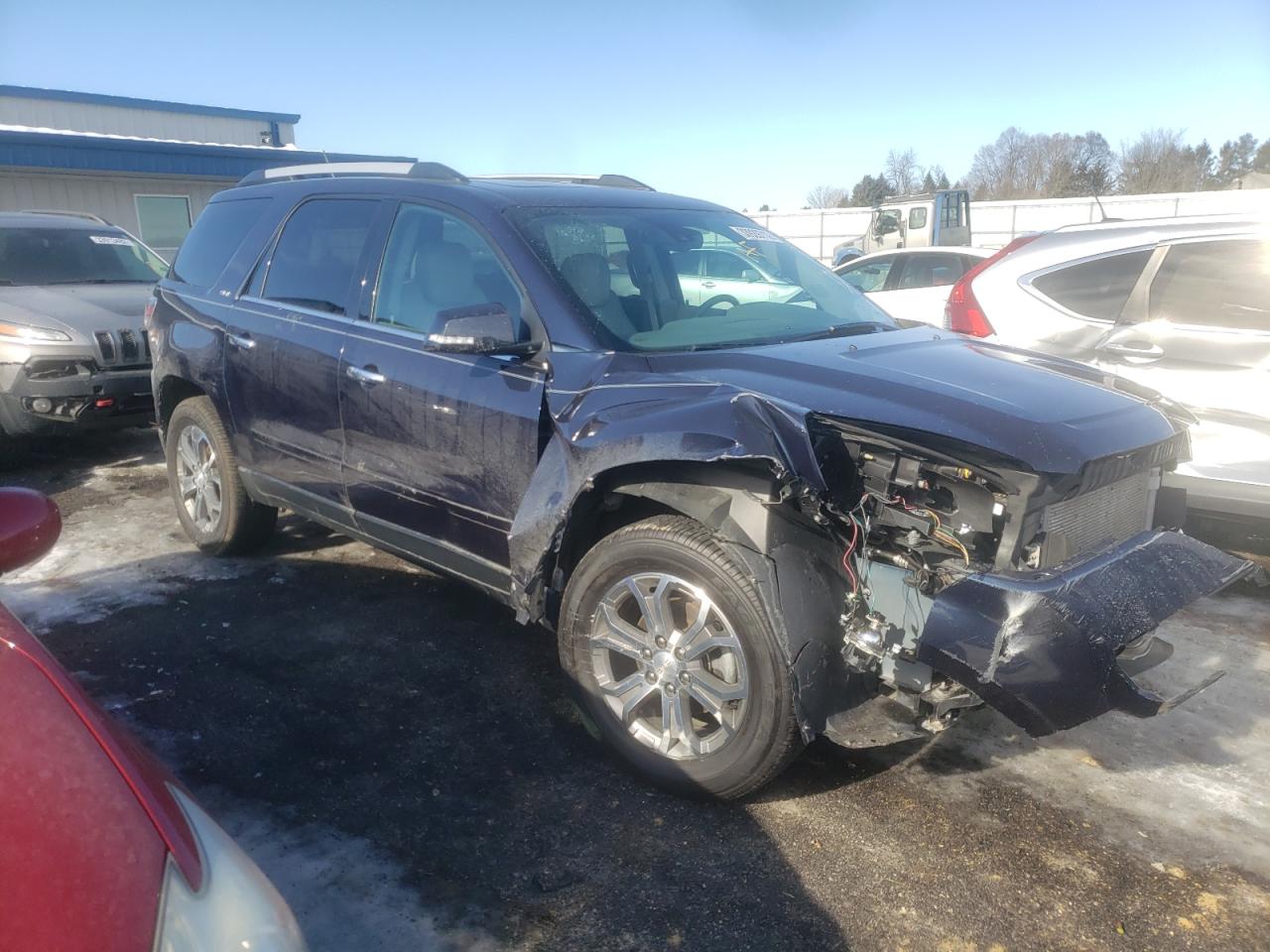 GMC ACADIA SLT 2015 with VIN 1GKKVRKD7FJ314413 - Photo from auction
