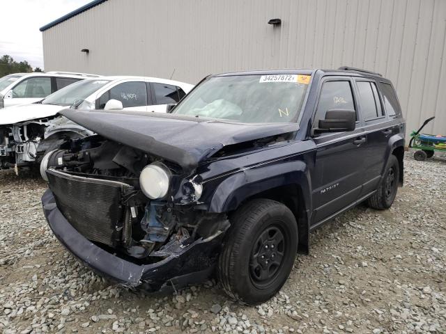 Photo 2 from auction – 2016 JEEP PATRIOT SP with VIN 1C4NJPBA7GD547951