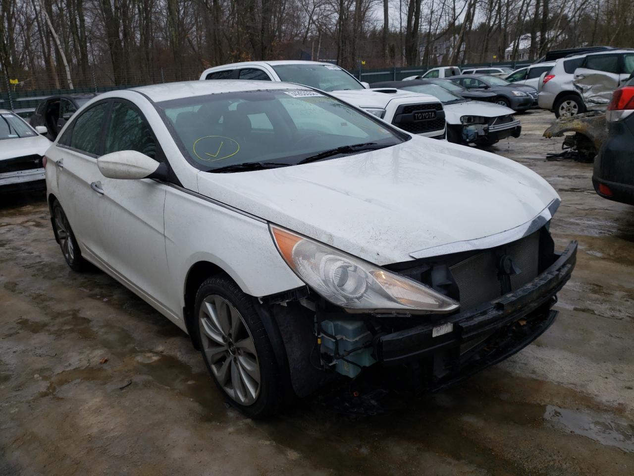 HYUNDAI SONATA SE 2011 with VIN 5NPEC4ACXBH277595 - Photo from auction