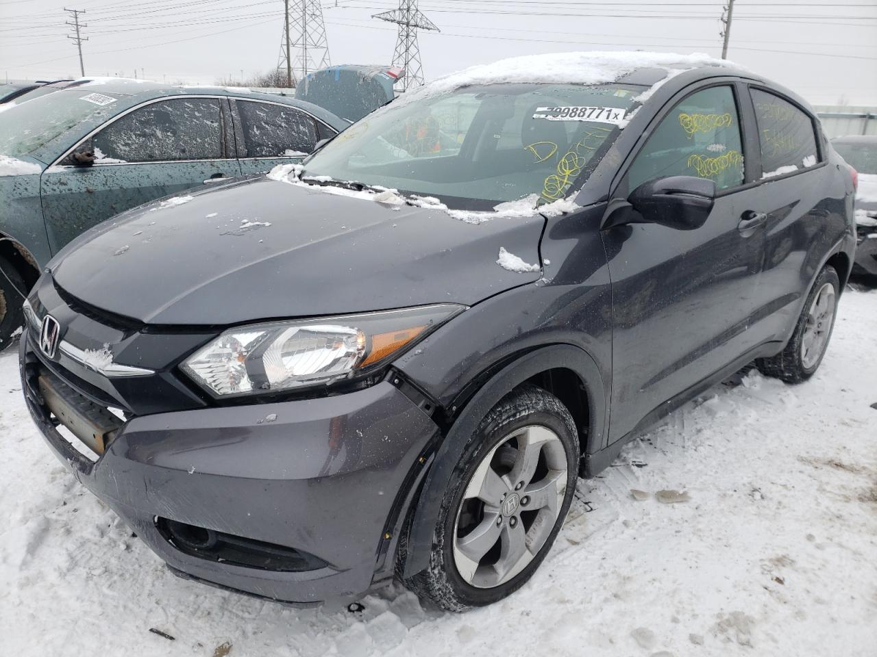 Photo 2 from auction – 2017 HONDA HR-V EX with VIN 3CZRU6H50HM705964
