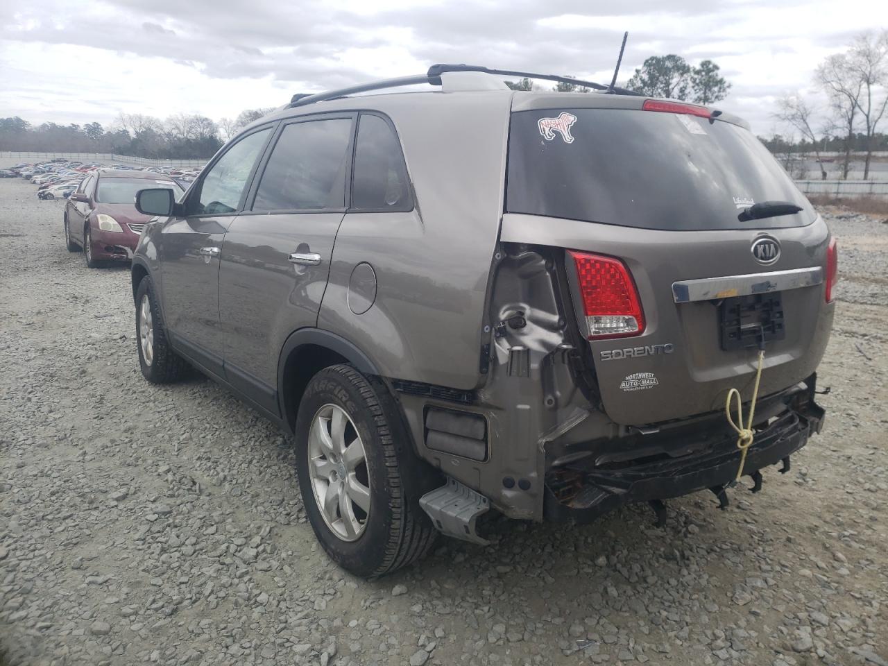 Photo 3 from auction – 2012 KIA SORENTO BA with VIN 5XYKT3A63CG231543