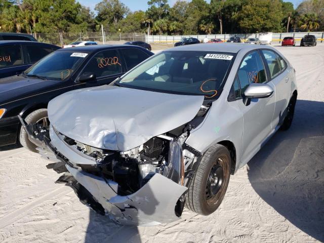 Photo 2 from auction – 2021 TOYOTA COROLLA LE with VIN 5YFEPMAE6MP152900