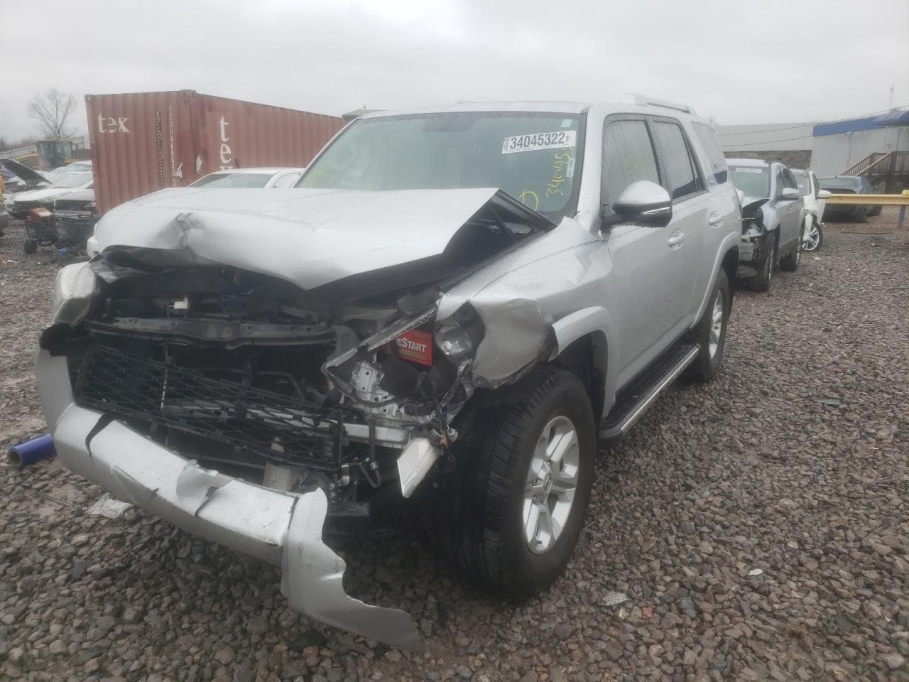 Photo 2 from auction – 2017 TOYOTA 4RUNNER SR with VIN JTEZU5JR3H5162589