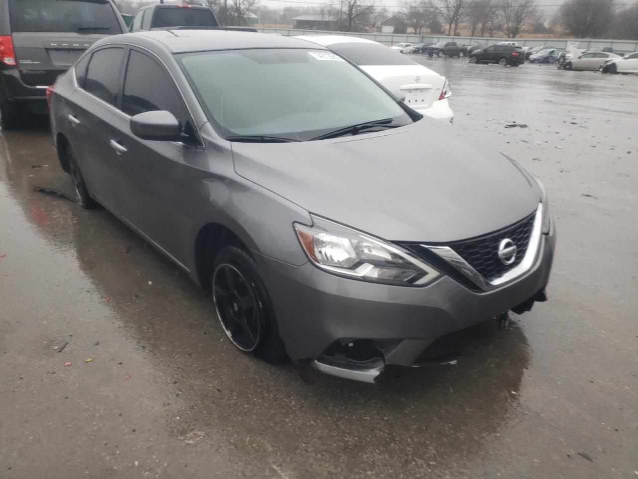 NISSAN SENTRA S 2019 with VIN 3N1AB7AP3KY427705 - Photo from auction