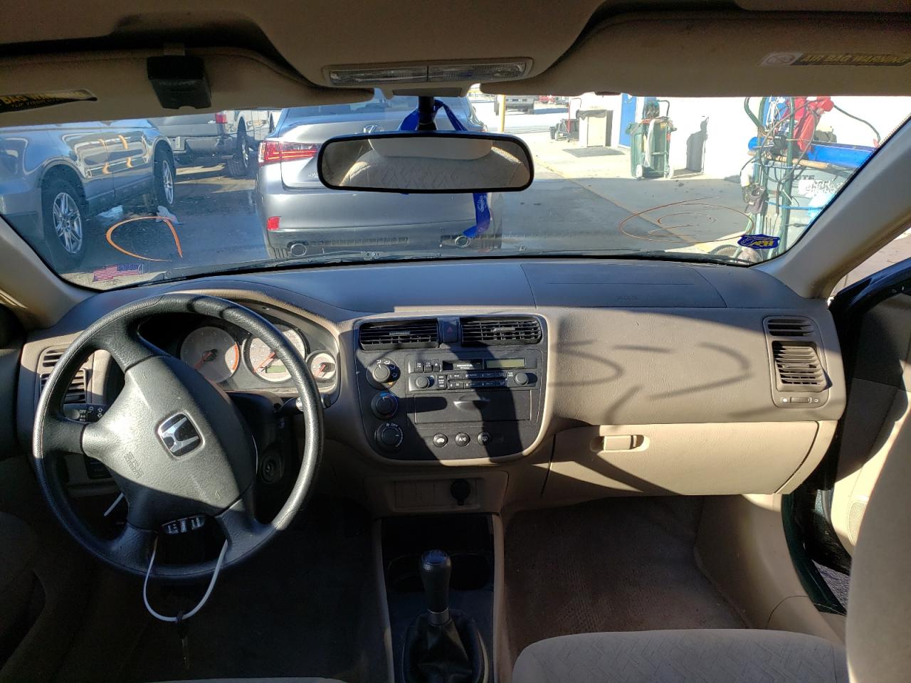 Photo 9 from auction – 2002 HONDA CIVIC LX with VIN 1HGEM21592L070728