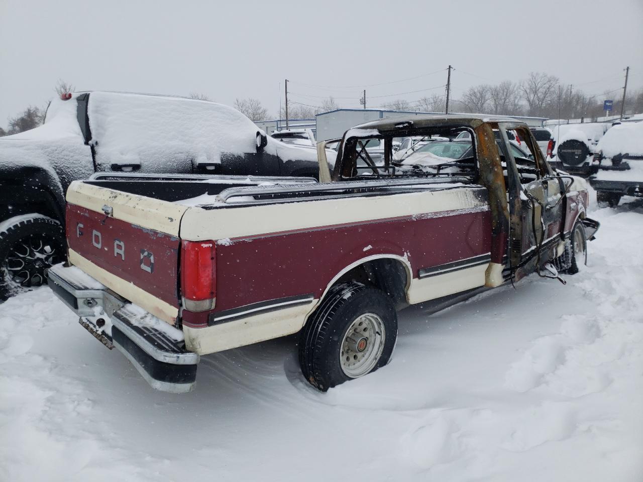 Photo 4 from auction – 1991 FORD F150 with VIN 1FTDF15NXMLA25910