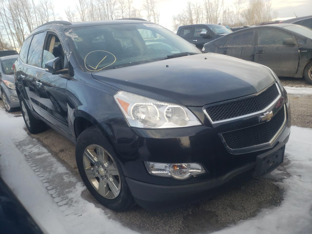 CHEVROLET TRAVERSE 2010 with VIN 1GNLRGED2AJ257543 - Photo from auction