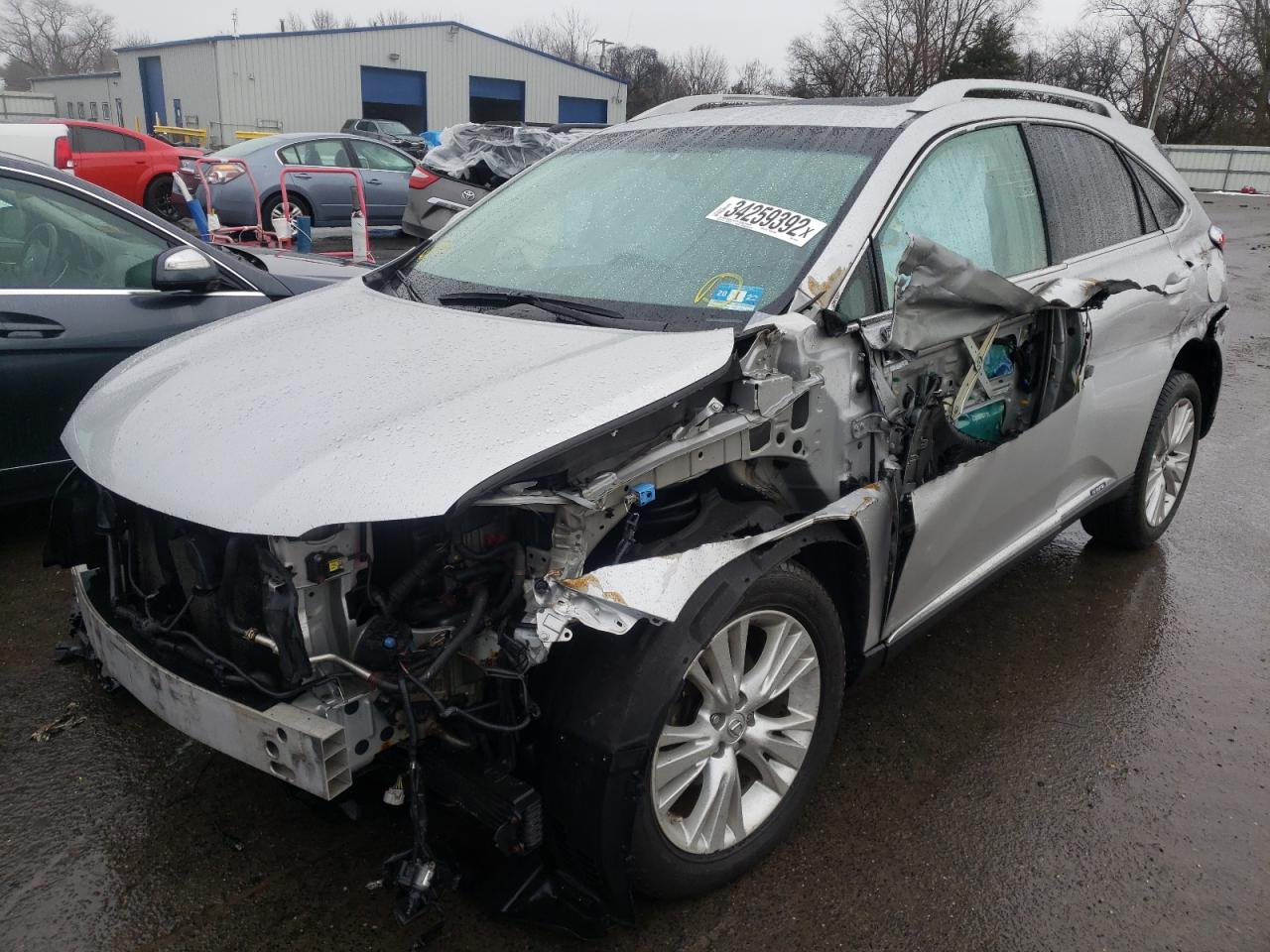 Photo 2 from auction – 2011 LEXUS RX 450 with VIN JTJBC1BAXB2035371