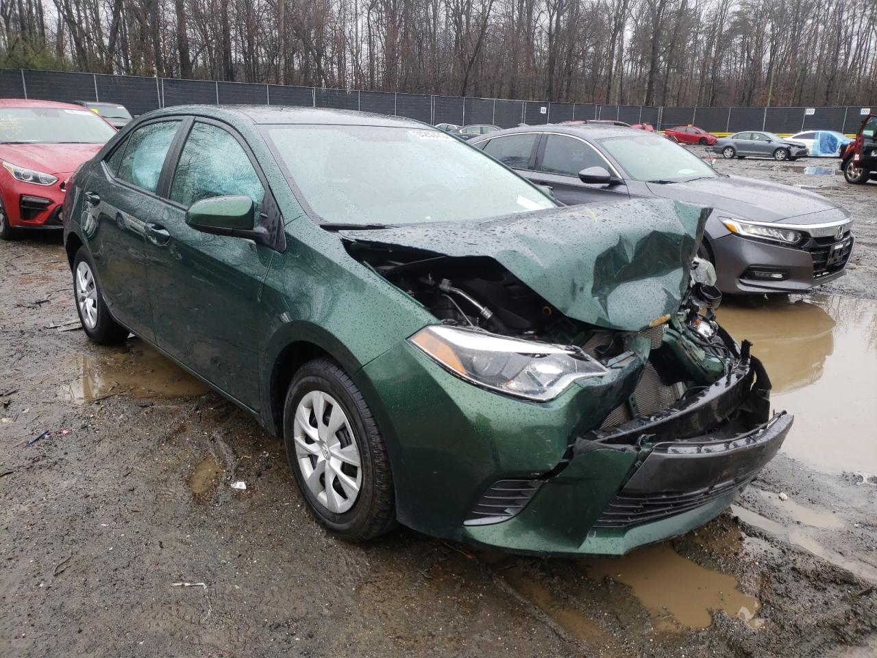 TOYOTA COROLLA EC 2016 with VIN 2T1BPRHE3GC531170 - Photo from auction